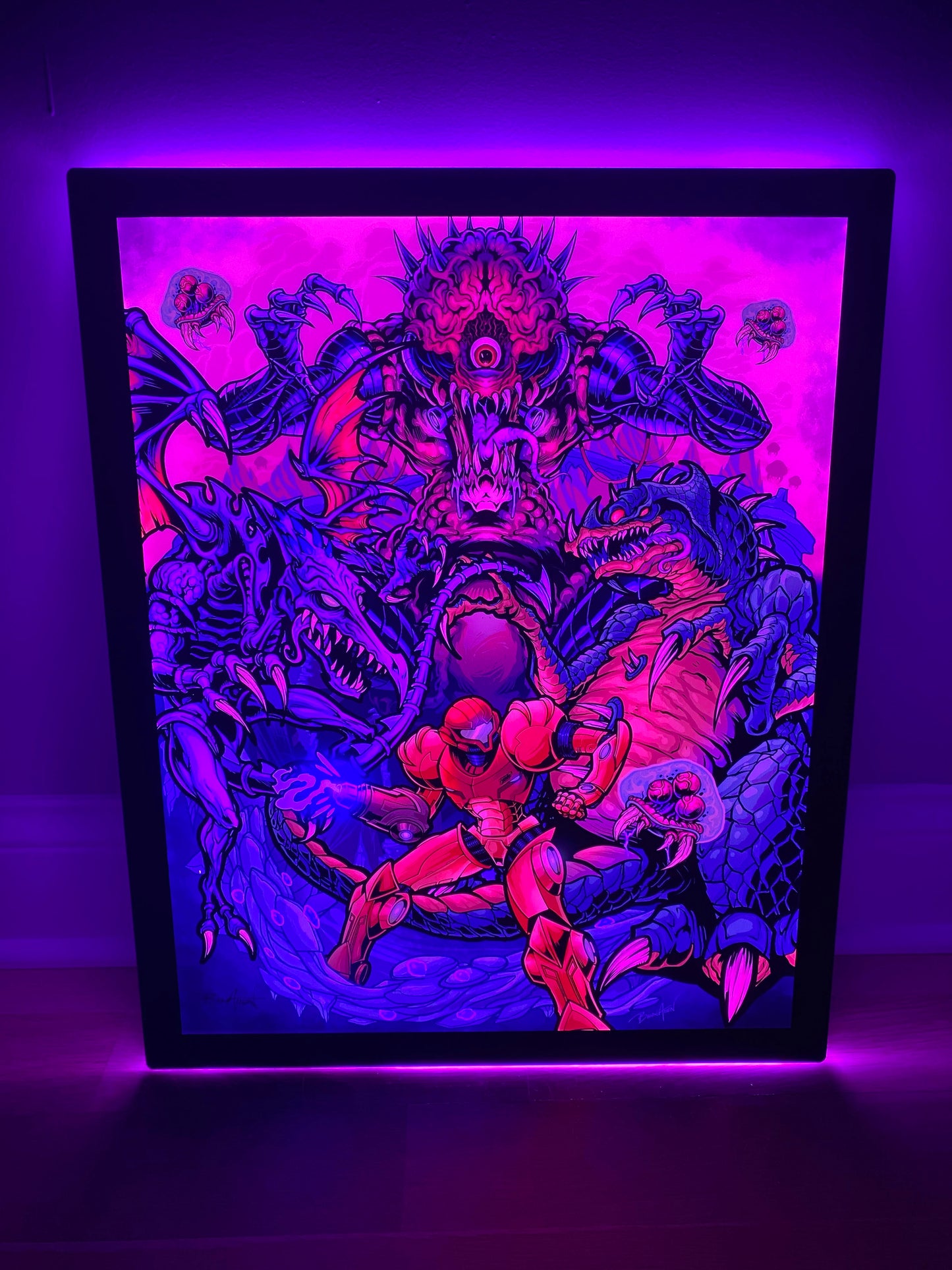 Metroid with Frame