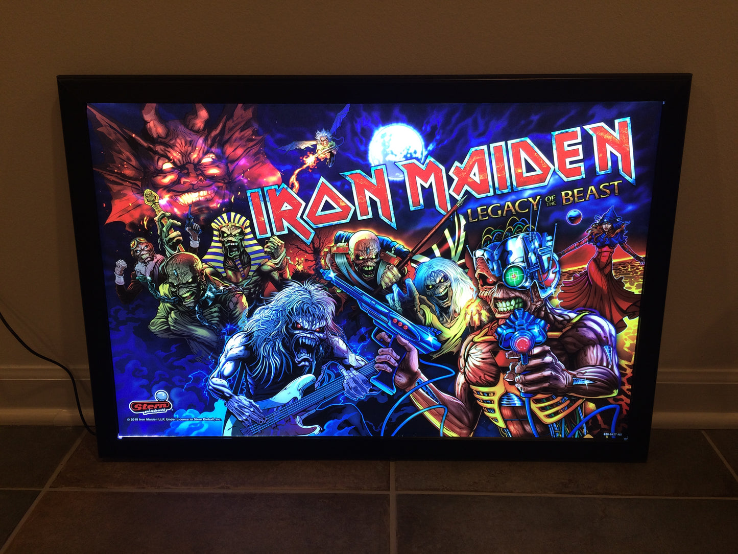 Stern Spike 2 LCD Game Frame Lit Frames Stern spike 2 lcd game frame lit frames